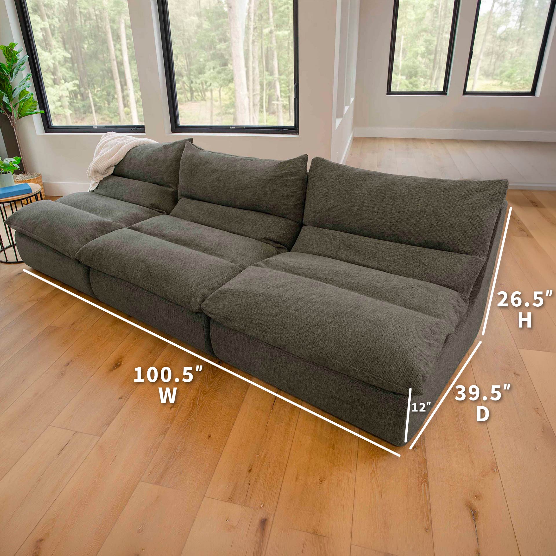 Driftscape™ 3-Pc Loveseat Lounge Set