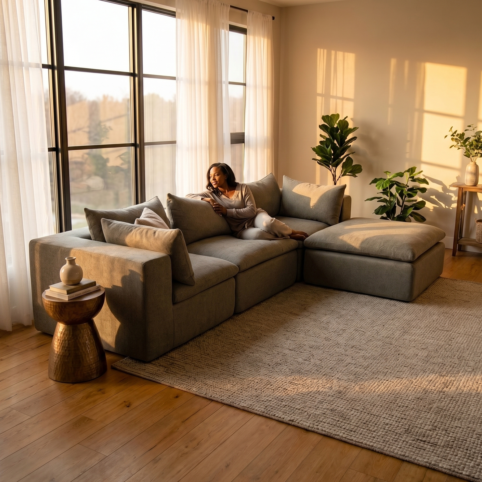 Averra™ 4 Piece Modular Sectional Sofa