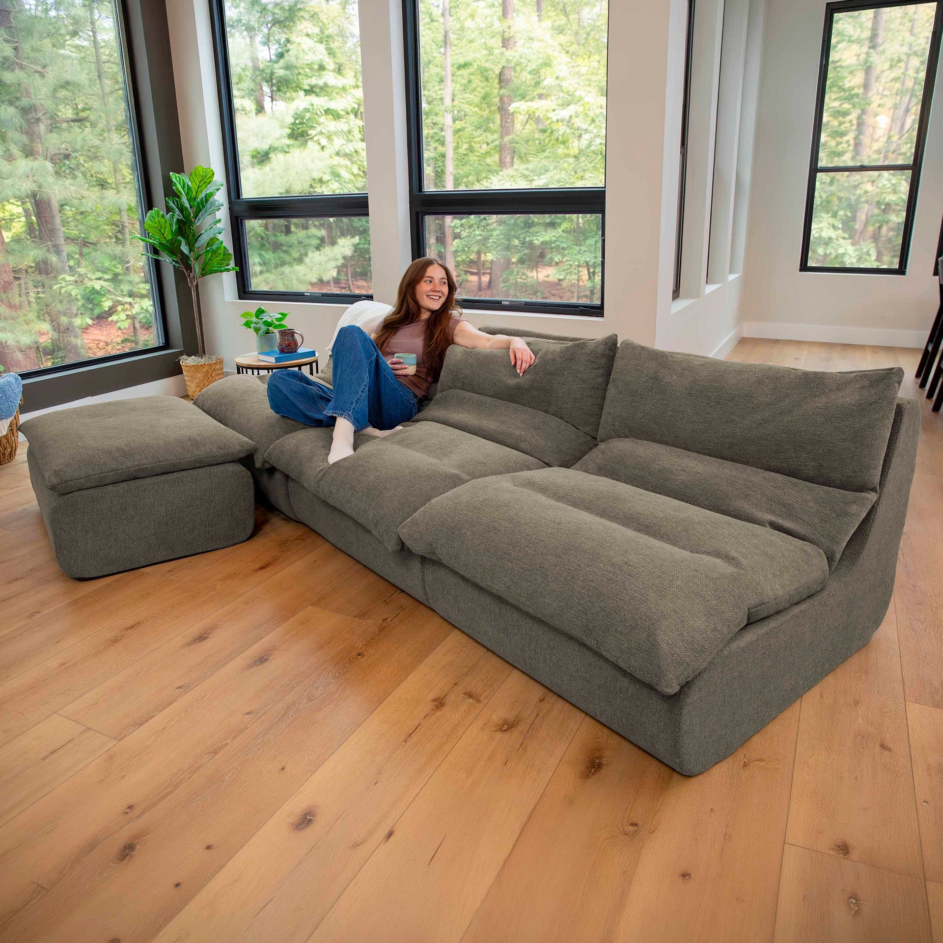 Driftscape™ 4-Pc Sofa and Ottoman